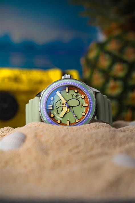 spongebob insert rolex|spinnaker x spongebob yellow.